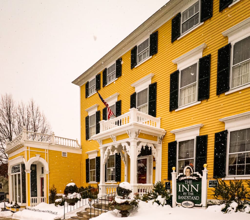 Winter at our downtown Exeter, NH Hotel