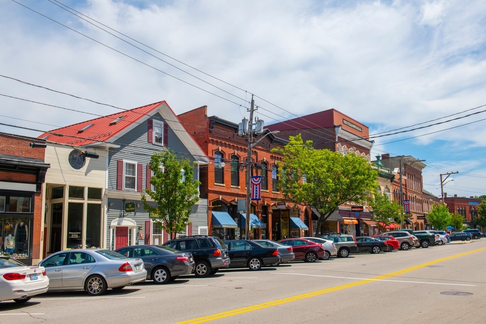 charming and historic Downtown Exeter, NH