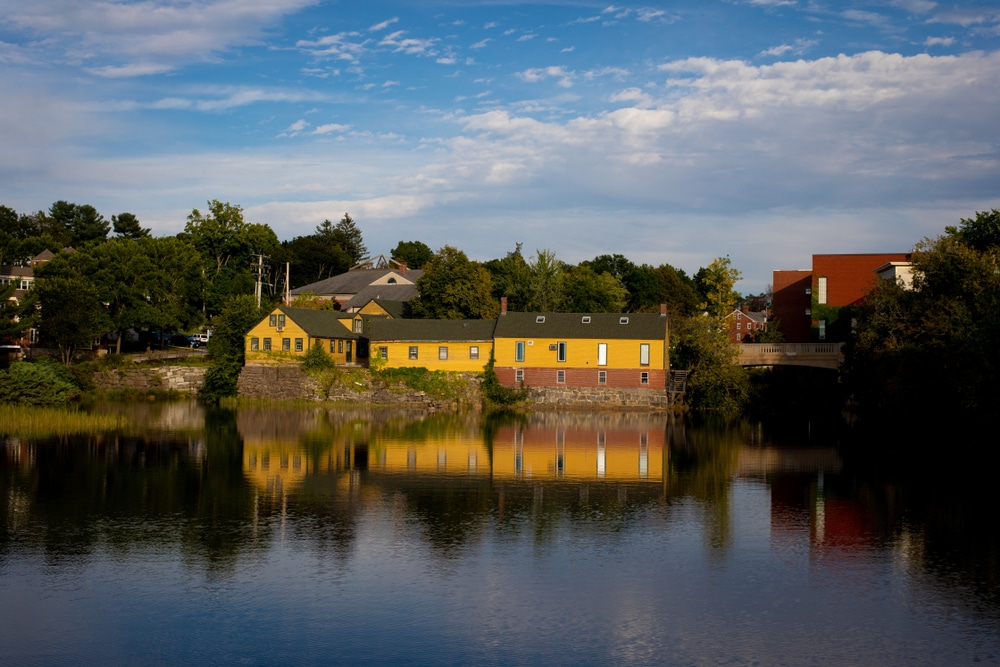 Enjoy this scenic view of the river and all the best things to do in Exeter, NH when you stay at our top rated Exeter, NH Hotel for the perfect New Hampshire weekend getaway
