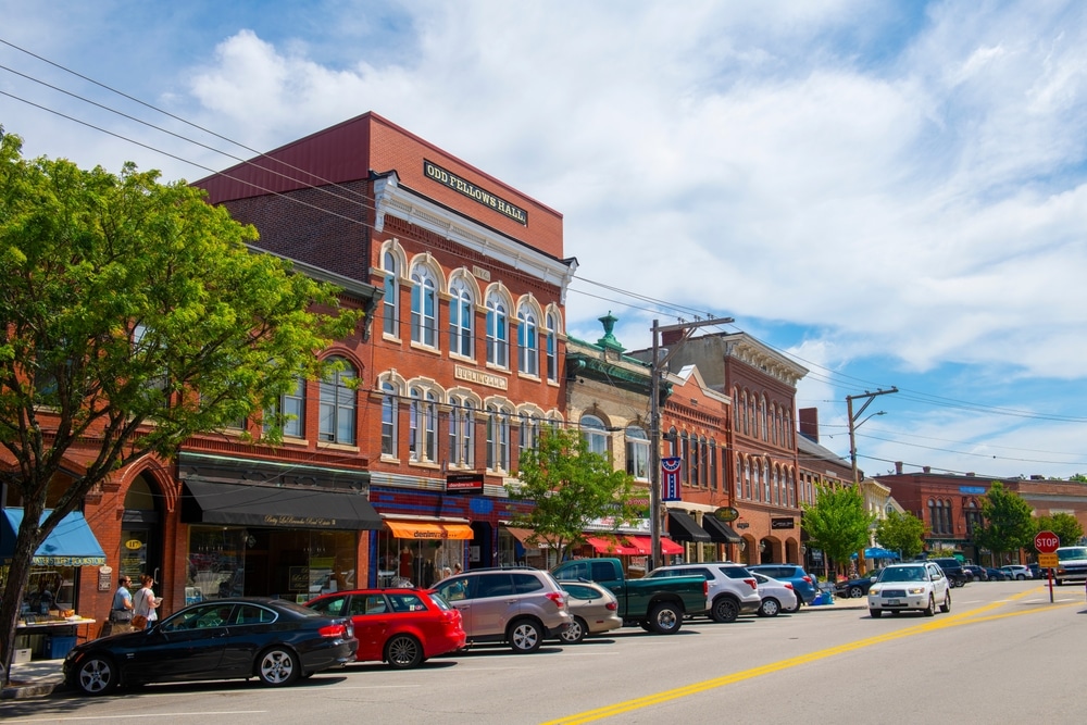 Find all the best things to do in Exeter, NH - view of historic buildings downtown