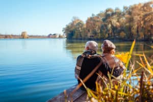 Welcome 33 A couple enjoying scenic fall views during their romantic New Hampshire getaways in Exeter