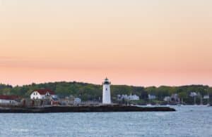 The Portsmouth Harbor Lighthouse is a great place to visit on the New Hampshire coast any time of year.